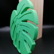 Monstera Deliciosa Leaf Coaster