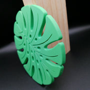 Swiss Cheese Monstera Leaf Coaster