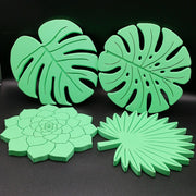 Swiss Cheese Monstera Leaf Coaster