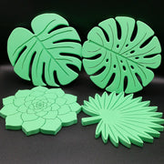 Monstera Deliciosa Leaf Coaster