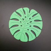 Swiss Cheese Monstera Leaf Coaster