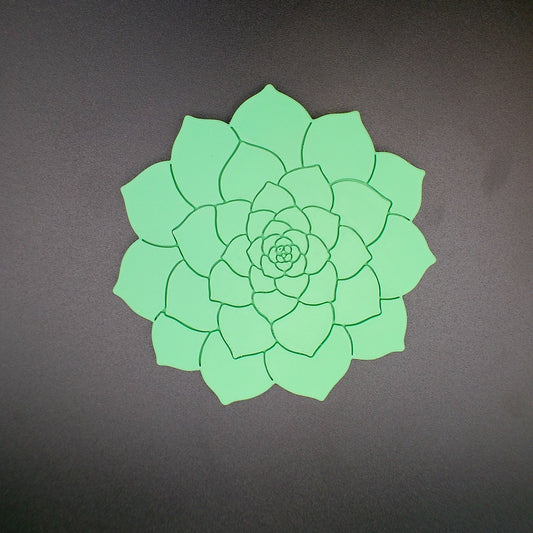 Rosette Succulent Coaster