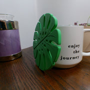 Swiss Cheese Monstera Leaf Coaster
