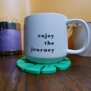 Swiss Cheese Monstera Leaf Coaster